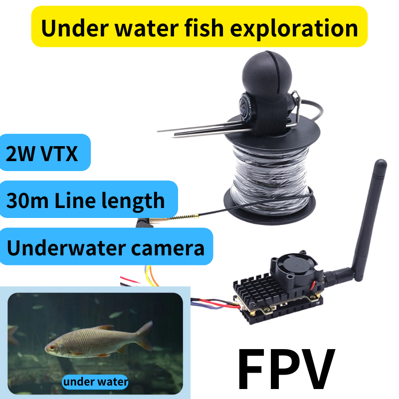Fishing Camera - 2W görüntü aktarımı kablosuz sualtı balık