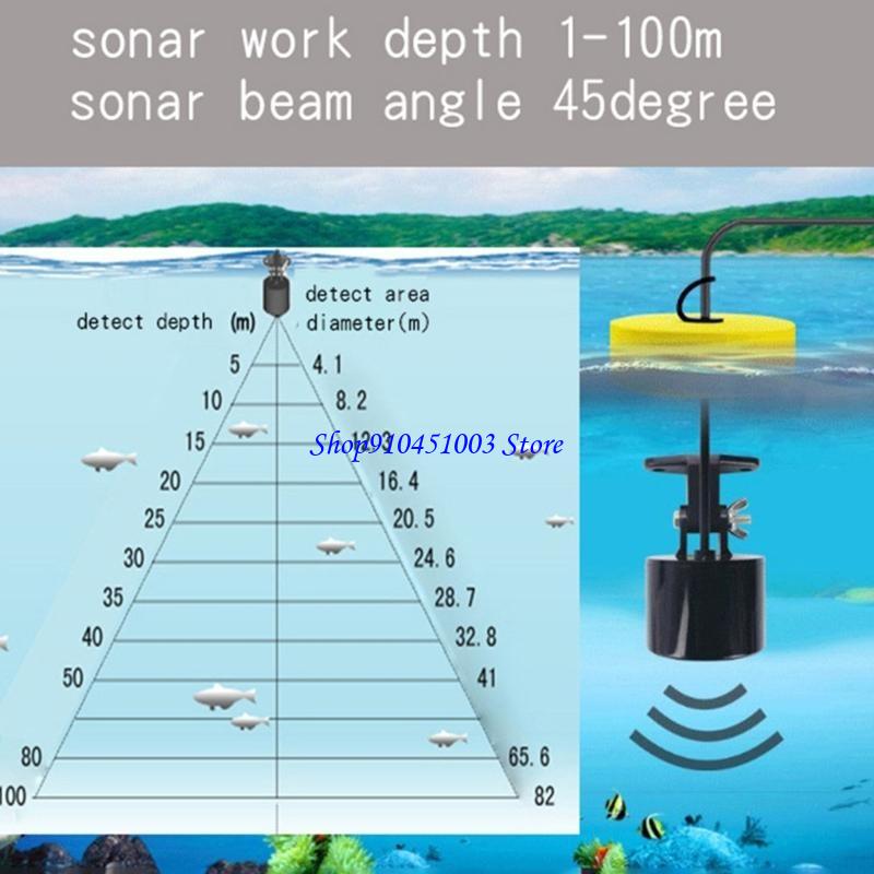 Fish Finder Portable - 77HC Taşınabilir Sonar Balık Bulucuları Elde