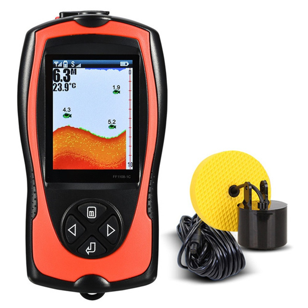 Fish Finder - Kablolu balık bulucu yüksek çözünürlüklü İngilizce