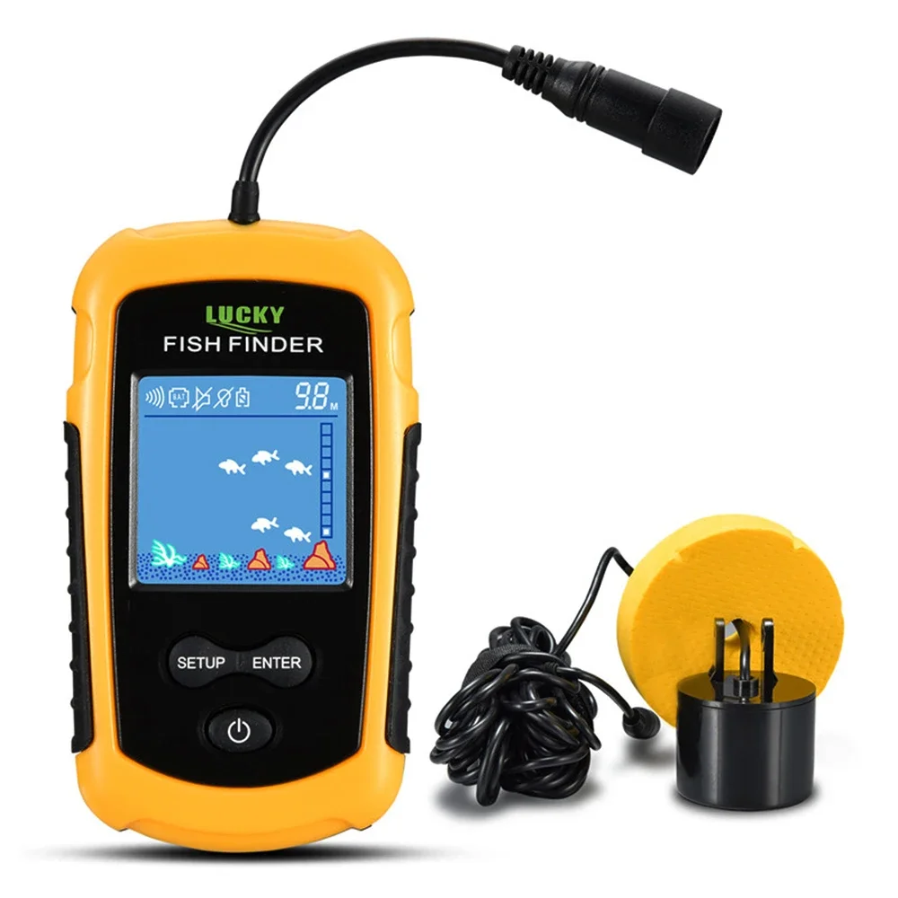 Şanslı LCD Renkli Ekran Taşına - Fishing Depth Finder incelemesi ve fiyatı