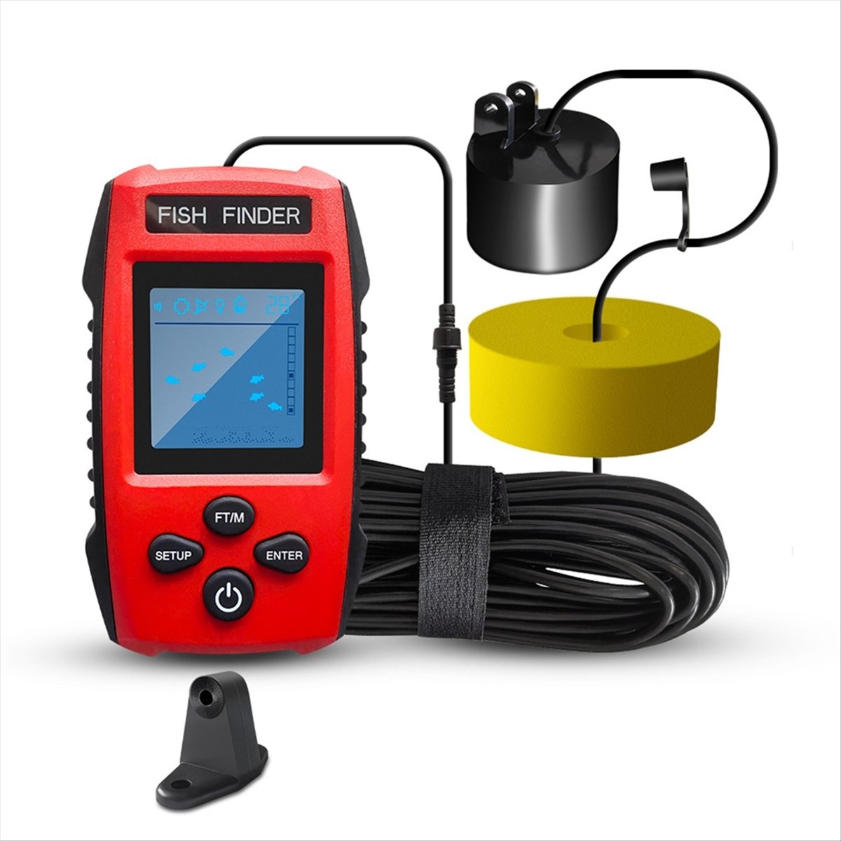 Renkli LCD Balık Bulucu Kablol - Fish Finder Transducer incelemesi ve fiyatı
