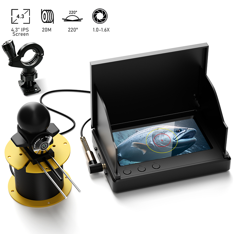 Gece Görüşlü Balıkçılık Kamera - Fishing Depth Finder incelemesi ve fiyatı